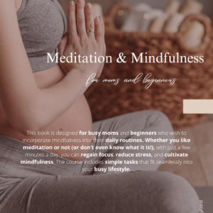 E-book on meditation for moms