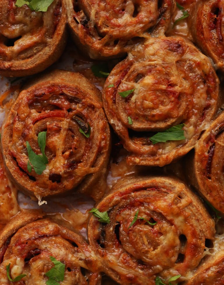 Homemade Whole Wheat Pizza Rolls