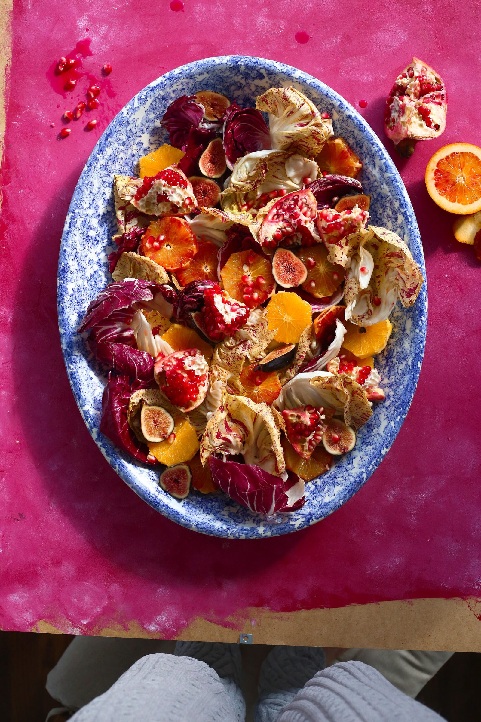 Winter Jewel Salad with Radicchio & Citrus