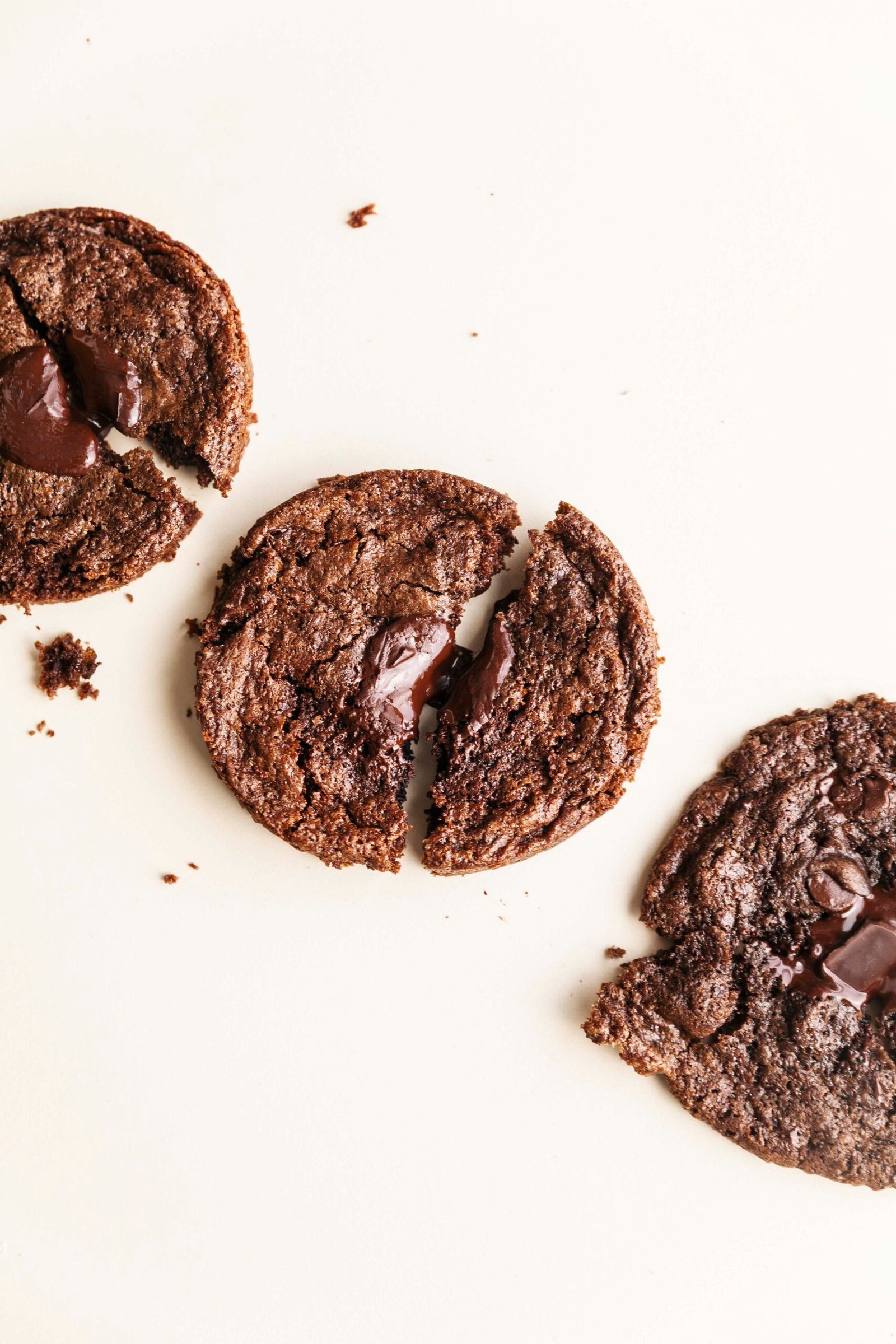 Healthier Double Chocolate Cookies