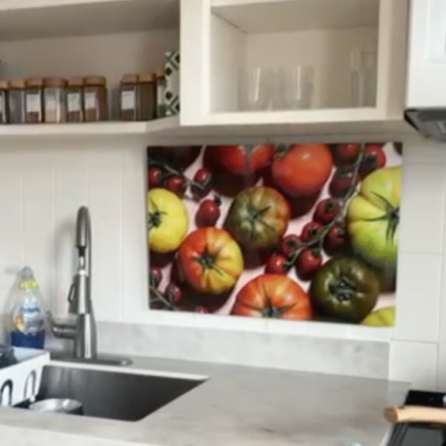 Backsplash artwork