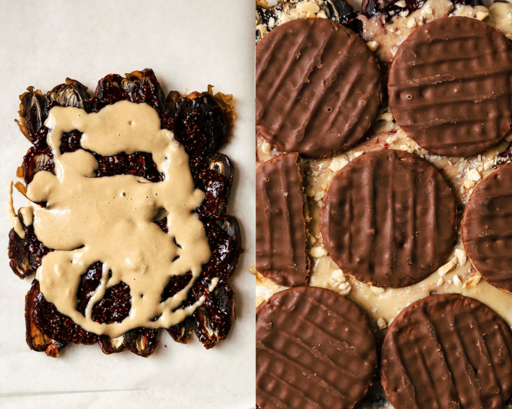 Black Forest Tahini Date Bark