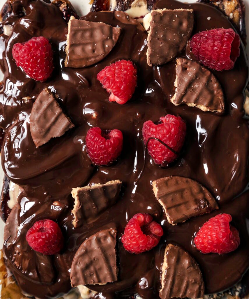 Black Forest Tahini Date Bark